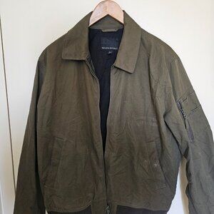 Banana Republic Olive Green Bomber Jacket (M)